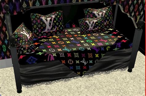 sims 4 louis vuitton bed